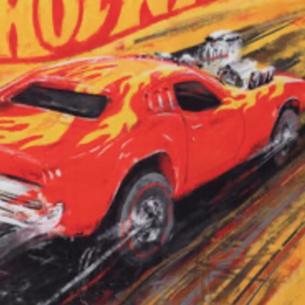 Hot Wheels Tapestry Wall Decor